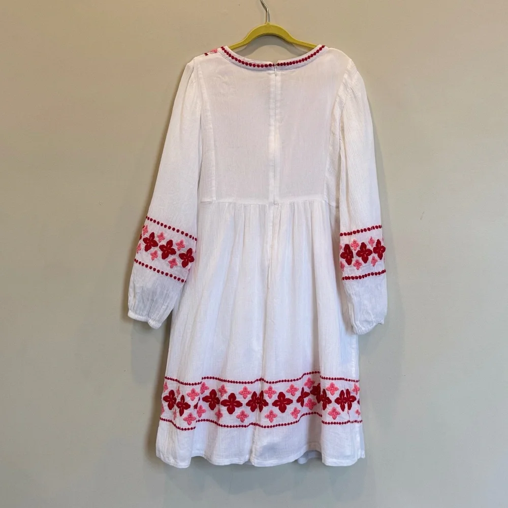 Girl’s Boden Gauze Dress with Embrodery - Picture 3 of 5